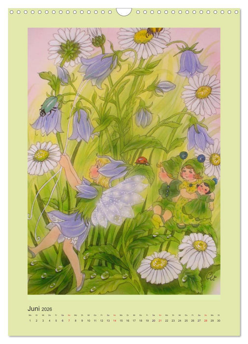 Zauberhafte Elfen (CALVENDO Wandkalender 2026)