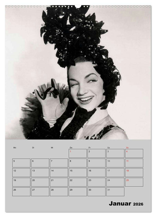 Diven der Stummfilm-Ära (CALVENDO Wandkalender 2026)