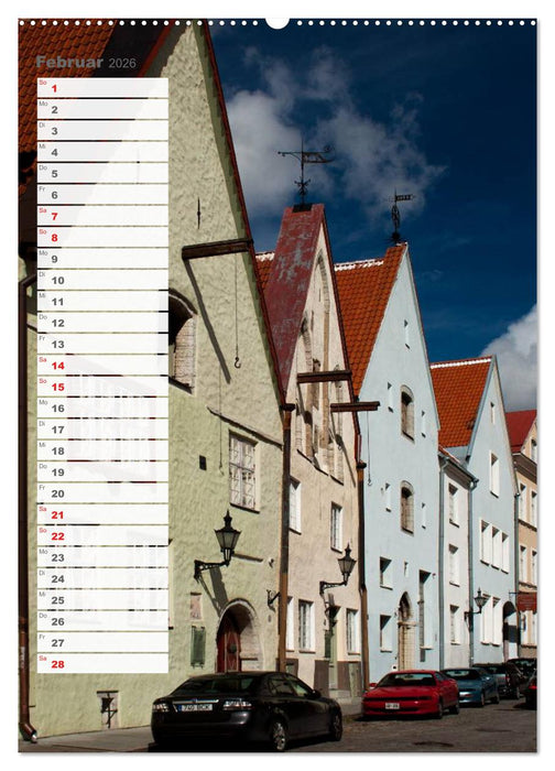 Estland - Impressionen aus dem nördlichen Baltikum (CALVENDO Premium Wandkalender 2026)