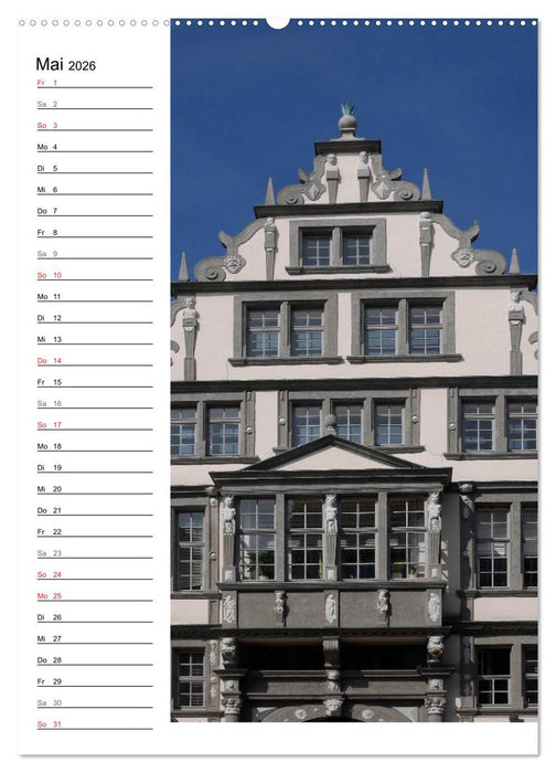 Streifzüge durch Paderborn (CALVENDO Wandkalender 2026)