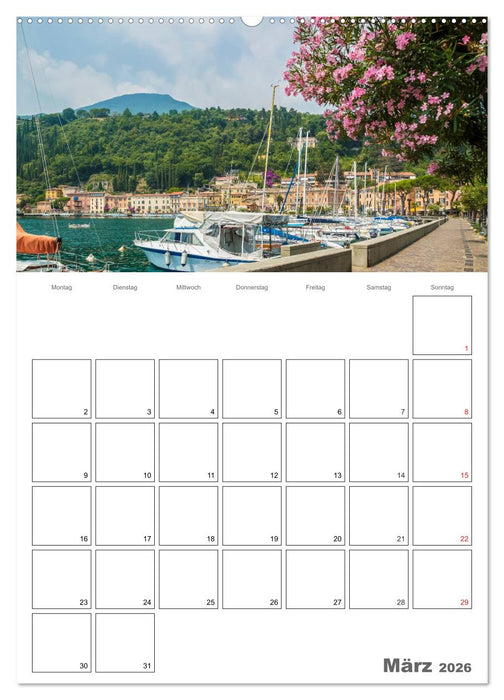 GARDASEE Terminplaner (CALVENDO Premium Wandkalender 2026)