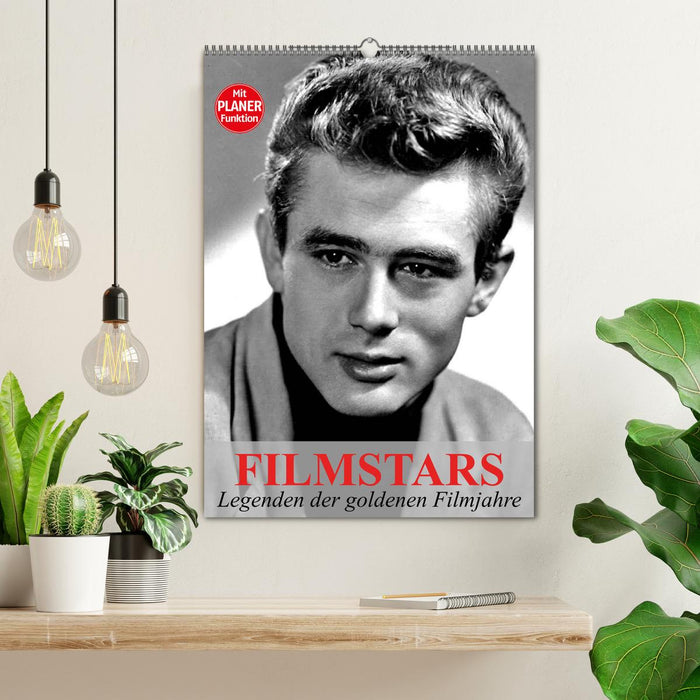 Filmstars - Legenden der goldenen Filmjahre (CALVENDO Wandkalender 2026)