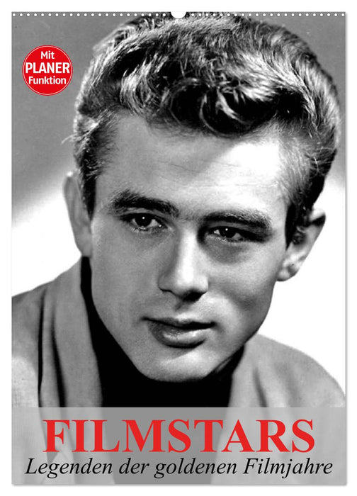 Filmstars - Legenden der goldenen Filmjahre (CALVENDO Wandkalender 2026)