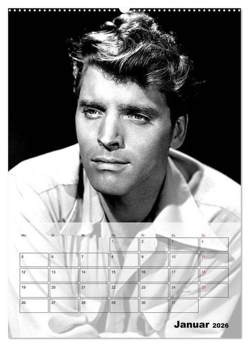 Filmstars - Legenden der goldenen Filmjahre (CALVENDO Wandkalender 2026)