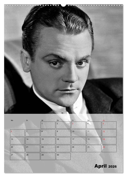 Filmstars - Legenden der goldenen Filmjahre (CALVENDO Wandkalender 2026)