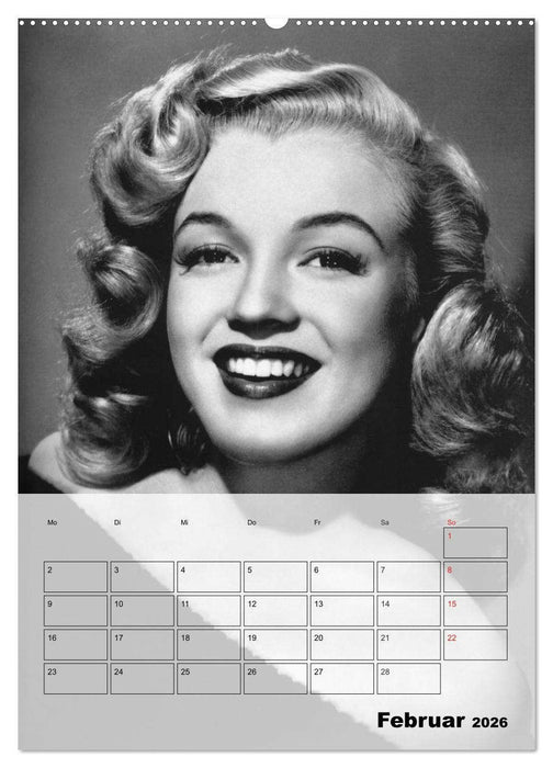 Filmstars der goldenen Leinwandjahre (CALVENDO Wandkalender 2026)