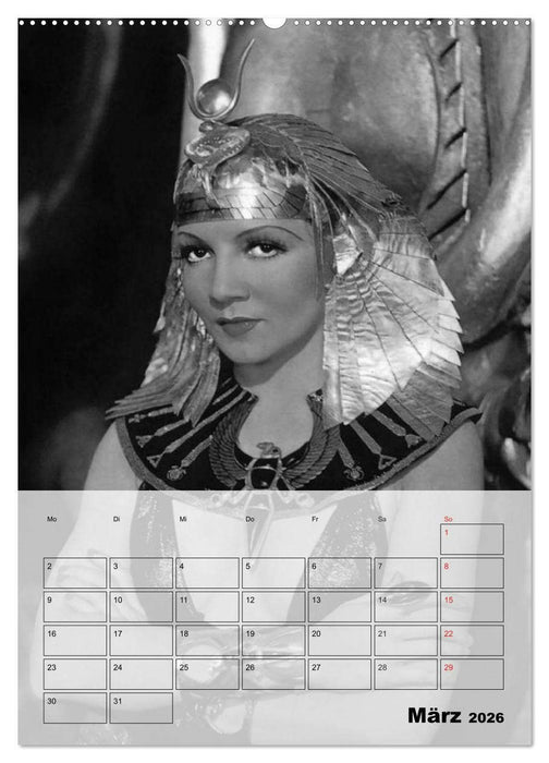 Filmstars der goldenen Leinwandjahre (CALVENDO Wandkalender 2026)