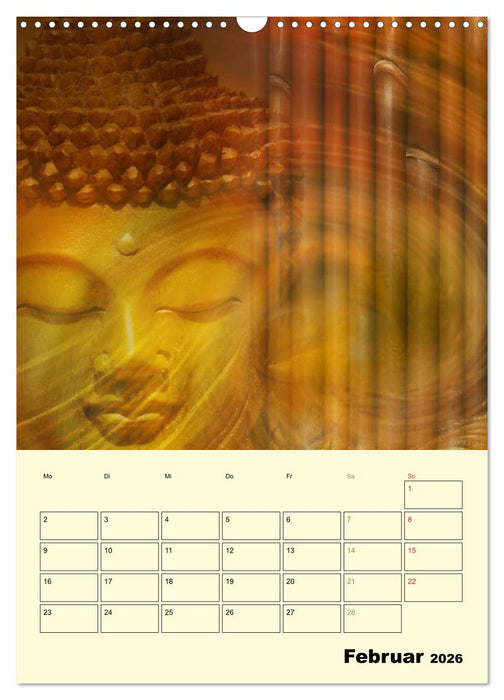 Buddhismus (CALVENDO Wandkalender 2026)