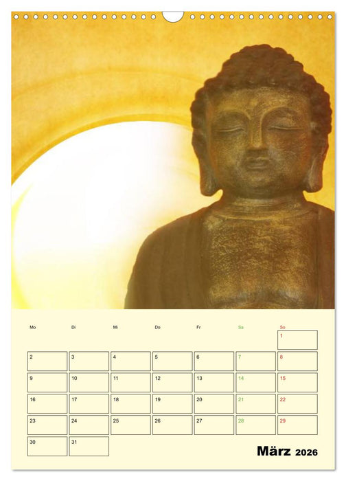 Buddhismus (CALVENDO Wandkalender 2026)