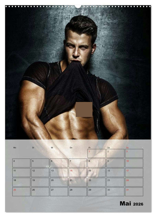 Männer - Sexy und kraftvoll (CALVENDO Wandkalender 2026)