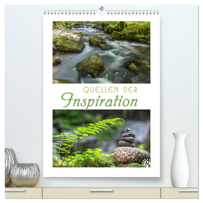 Quellen der Inspiration (CALVENDO Premium Wandkalender 2026)