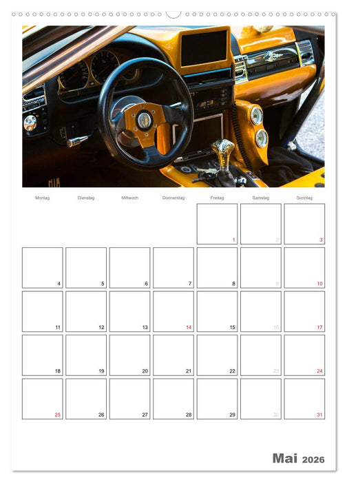 Tuning Power Planer (CALVENDO Wandkalender 2026)