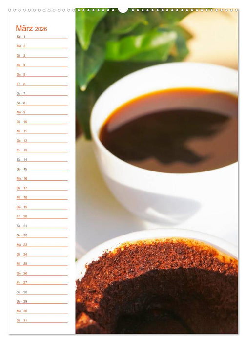 Köstliche Kaffeespezialitäten (CALVENDO Wandkalender 2026)