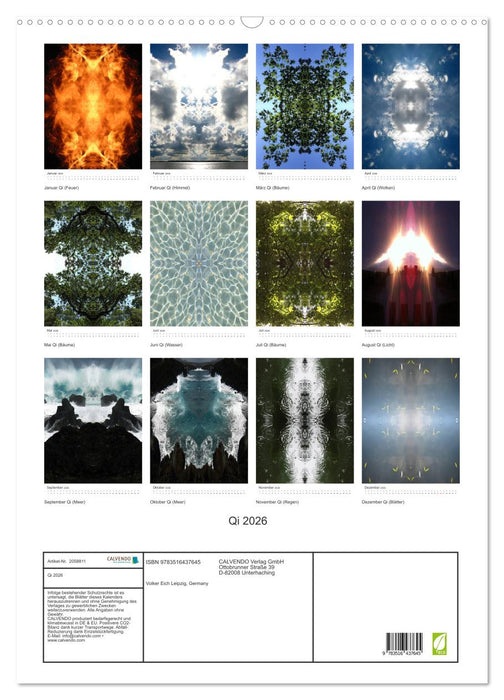 Qi 2026 (CALVENDO Wandkalender 2026)