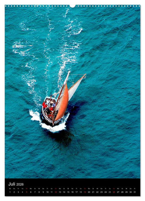 Segelschiffe von damals (CALVENDO Premium Wandkalender 2026)