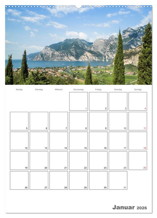 GARDASEE Terminplaner (CALVENDO Wandkalender 2026)