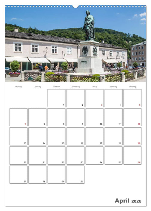Bezauberndes SALZBURG / Terminplaner (CALVENDO Wandkalender 2026)