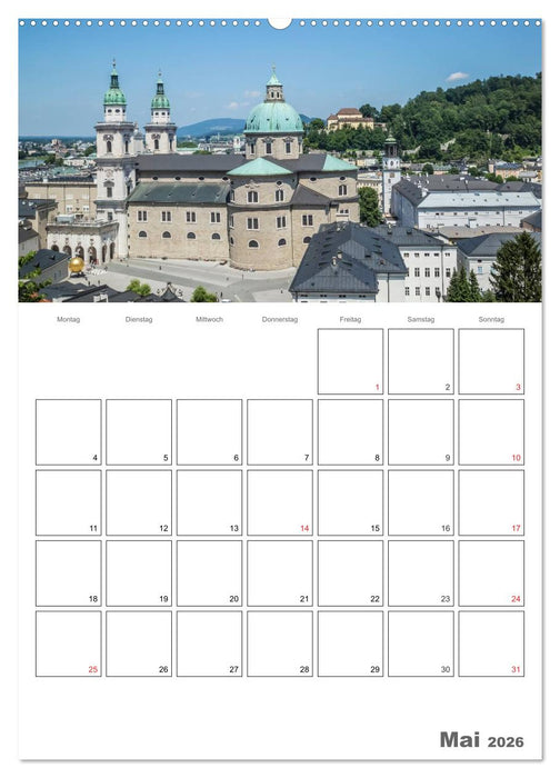 Bezauberndes SALZBURG / Terminplaner (CALVENDO Wandkalender 2026)