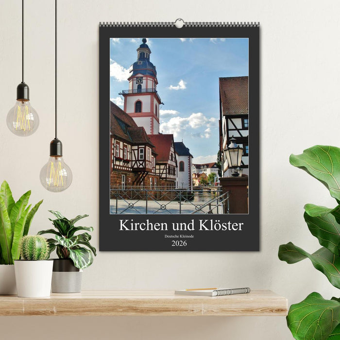 Kirchen und Klöster deutsche Kleinode (CALVENDO Wandkalender 2026)