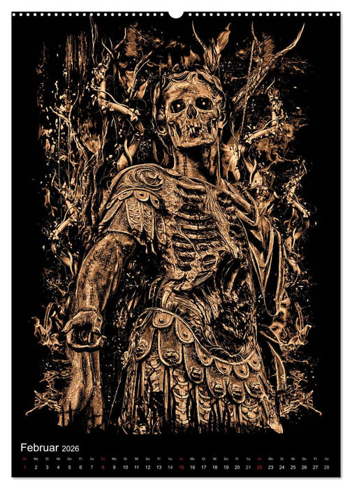 BLOODBOY/FEAR ILLUSTRATION (CALVENDO Premium Wandkalender 2026)