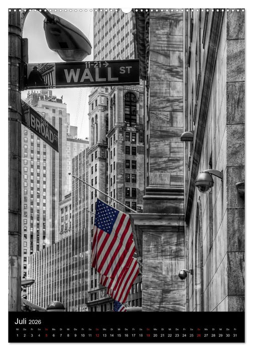 New York Colorkey (CALVENDO Premium Wandkalender 2026)