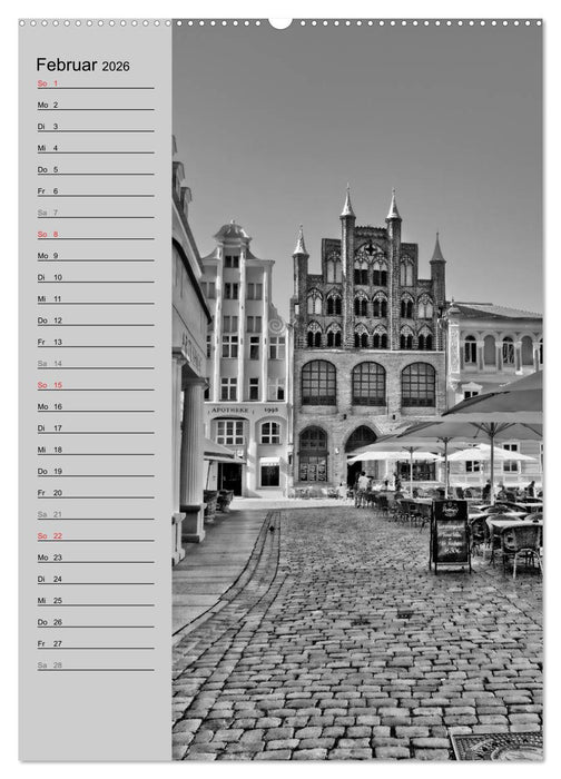 Stralsund. Ein Hauch längst vergangener Zeiten (CALVENDO Premium Wandkalender 2026)
