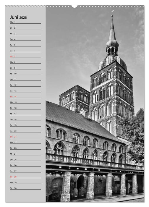 Stralsund. Ein Hauch längst vergangener Zeiten (CALVENDO Premium Wandkalender 2026)