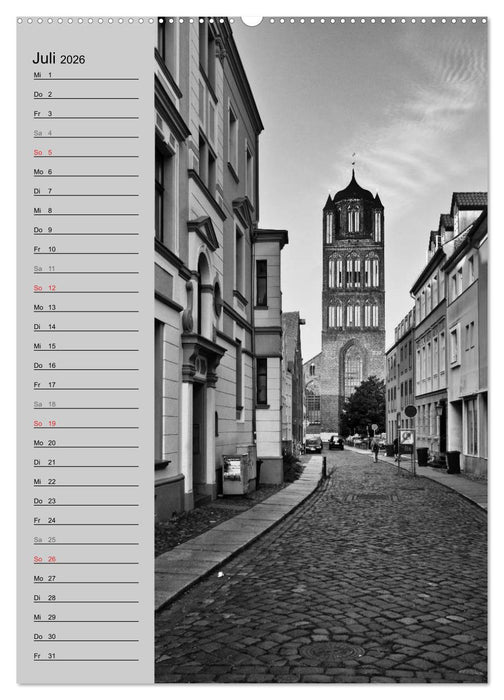 Stralsund. Ein Hauch längst vergangener Zeiten (CALVENDO Premium Wandkalender 2026)