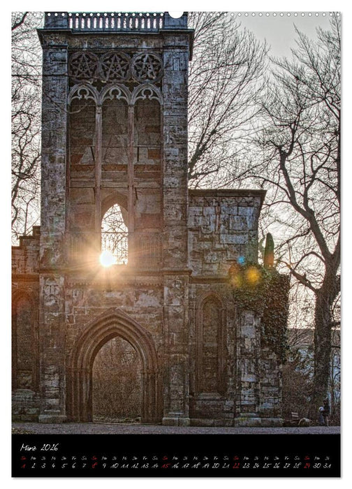 Weimar - Die Stadt im Park (CALVENDO Wandkalender 2026)