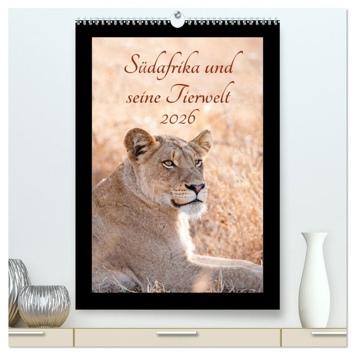 Südafrika und seine Tierwelt (CALVENDO Premium Wandkalender 2026)