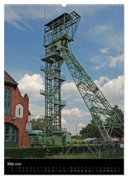 Fördertürme im Ruhrgebiet (CALVENDO Wandkalender 2026)