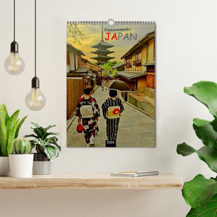 Faszinierendes Japan 2026 (CALVENDO Wandkalender 2026)