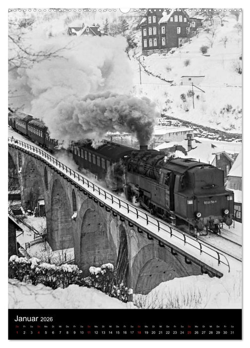 Dampfloks 95.0 im Einsatz (CALVENDO Premium Wandkalender 2026)