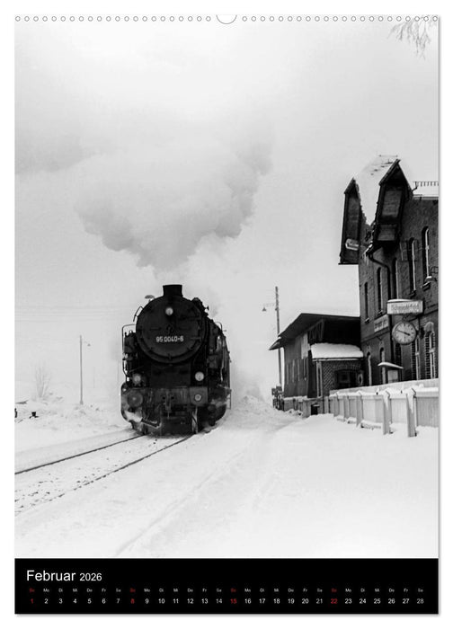 Dampfloks 95.0 im Einsatz (CALVENDO Premium Wandkalender 2026)