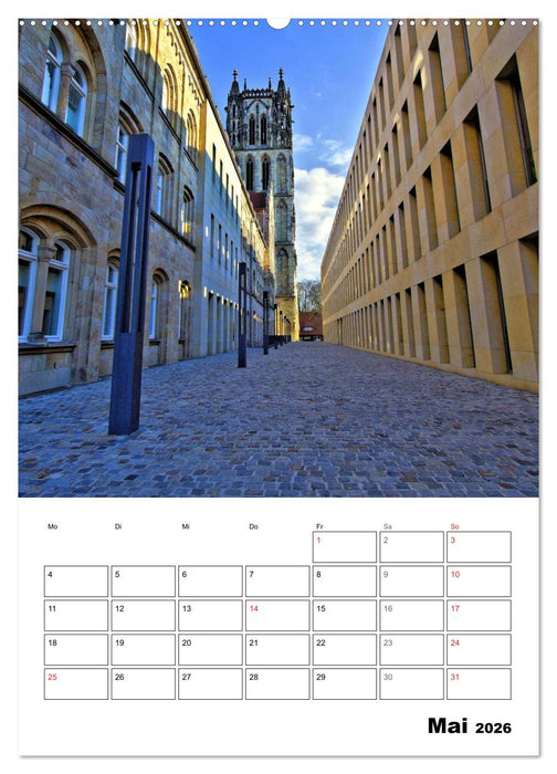 Münster entdecken (CALVENDO Wandkalender 2026)