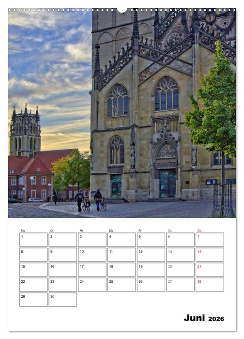 Münster entdecken (CALVENDO Wandkalender 2026)