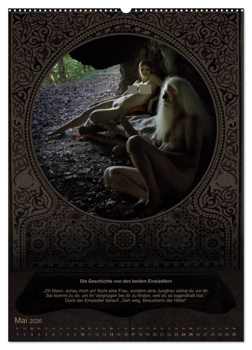 1001 NACHT - verführerisch, erotisch, sinnlich (CALVENDO Premium Wandkalender 2026)