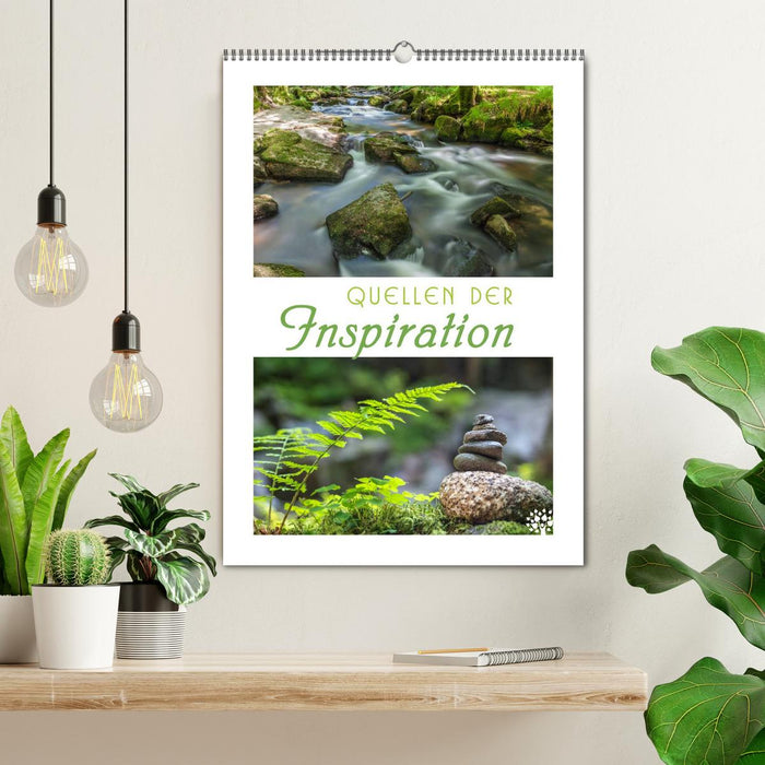Quellen der Inspiration (CALVENDO Wandkalender 2026)