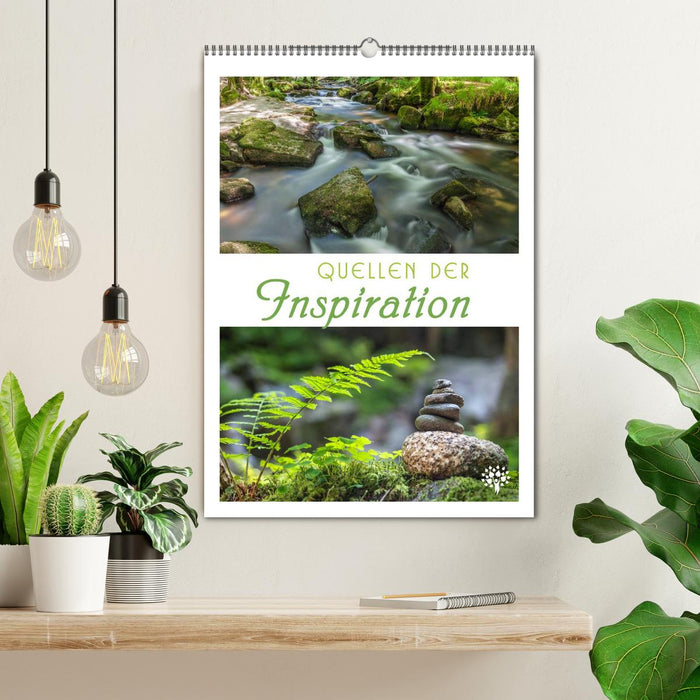 Quellen der Inspiration (CALVENDO Wandkalender 2026)