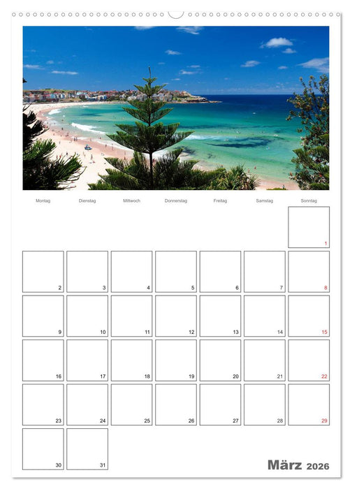 SYDNEY Terminplaner (CALVENDO Wandkalender 2026)