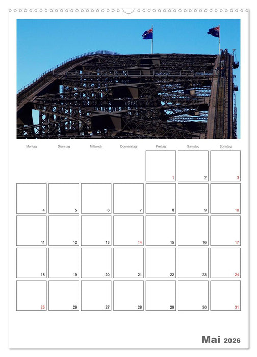 SYDNEY Terminplaner (CALVENDO Wandkalender 2026)