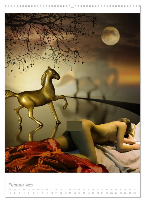 Kissing My Soul. Ein erotischer Kalender der anderen Art (CALVENDO Premium Wandkalender 2026)