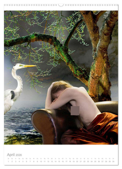 Kissing My Soul. Ein erotischer Kalender der anderen Art (CALVENDO Premium Wandkalender 2026)