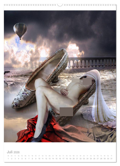 Kissing My Soul. Ein erotischer Kalender der anderen Art (CALVENDO Premium Wandkalender 2026)