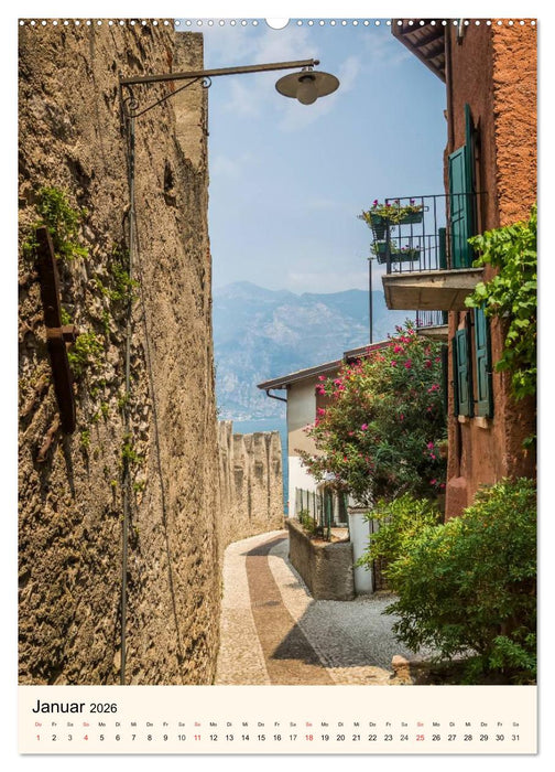 GARDASEE Orte am bezaubernden Ostufer (CALVENDO Wandkalender 2026)