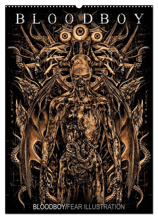 BLOODBOY/FEAR ILLUSTRATION (CALVENDO Wandkalender 2026)