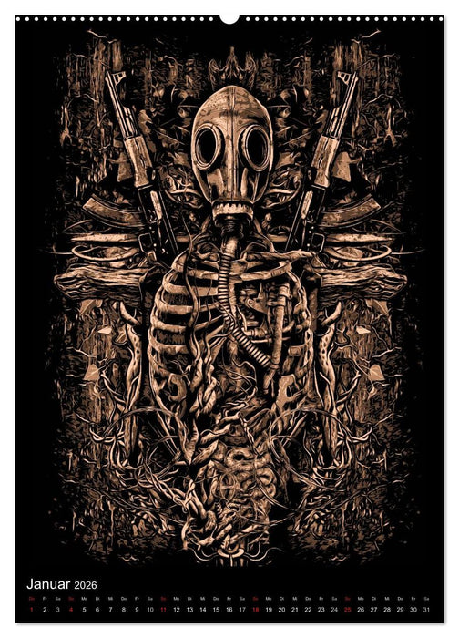 BLOODBOY/WAR ILLUSTRATION (CALVENDO Premium Wandkalender 2026)