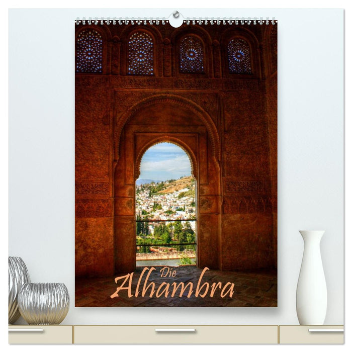 Die Alhambra (CALVENDO Premium Wandkalender 2026)