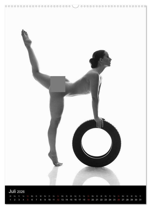 Rund - Aktfotografie (CALVENDO Premium Wandkalender 2026)