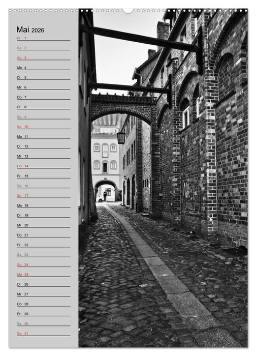 Stralsund. Ein Hauch längst vergangener Zeiten (CALVENDO Wandkalender 2026)